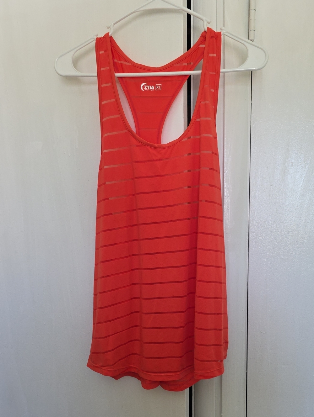 ZYIA Havana Tank Top- Coral/Orange